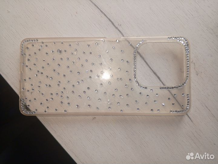 Чехол из страз на Tecno Spark 10 pro