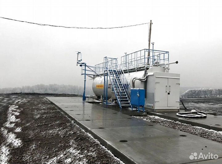 Контейнерная АЗС для нужд предприятия