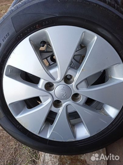 Колеса на кия Рио с резиной