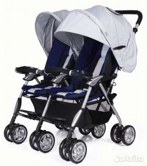 Прогулочная коляска для двойни. Торг