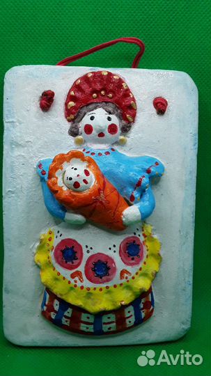 Панно Дымковское