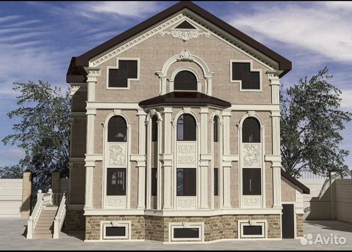 Облицовка дагестанским камнем (Природным)