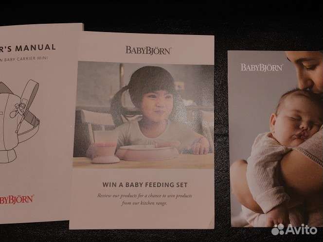 Эргорюкзак babybjorn переноска кенгурушка