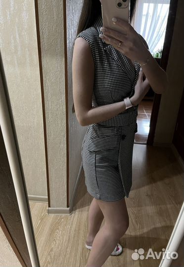 Платье сарафан bershka xs