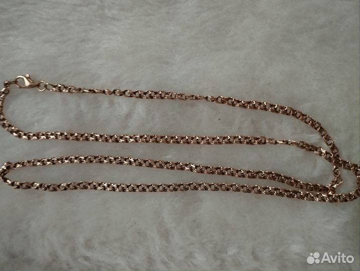 Золотая цепь бисмарк 60 см