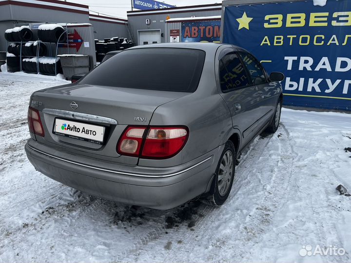 Nissan Bluebird Sylphy 1.8 AT, 2002, 180 000 км