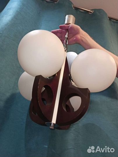 Светильник подвесной чсср винтаж