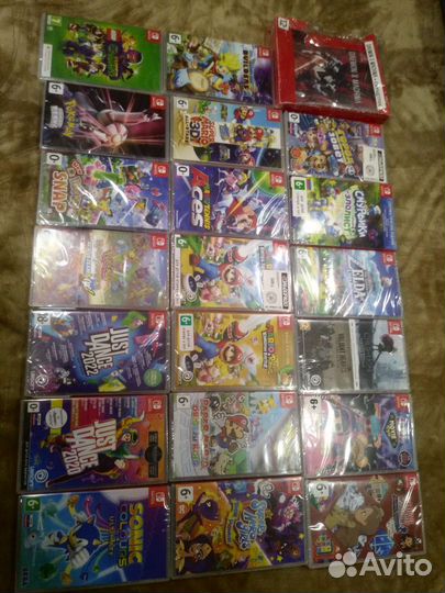 Nintendo switch новые