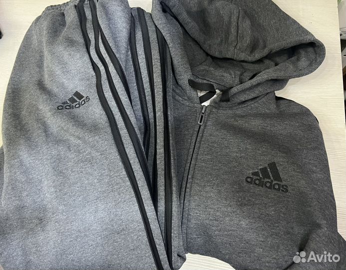 Костюм флисовый Adidas 3S Fleece Fz