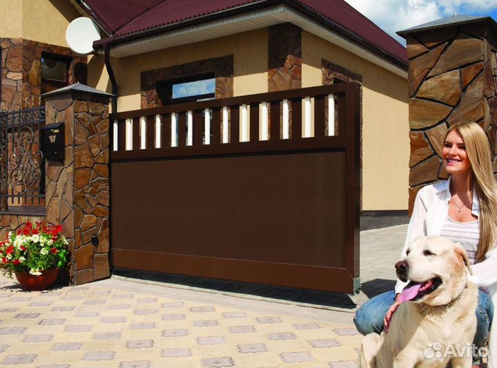 Ворота распашные