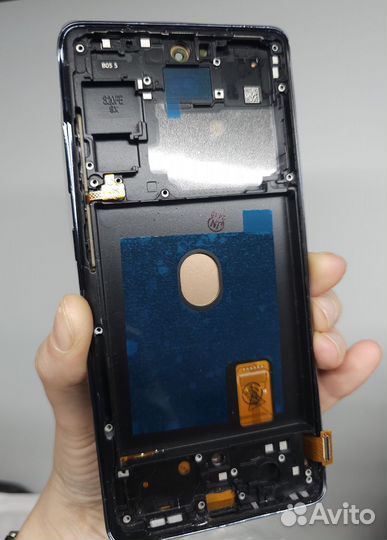 Дисплей S20FE Олед в корпусе черный