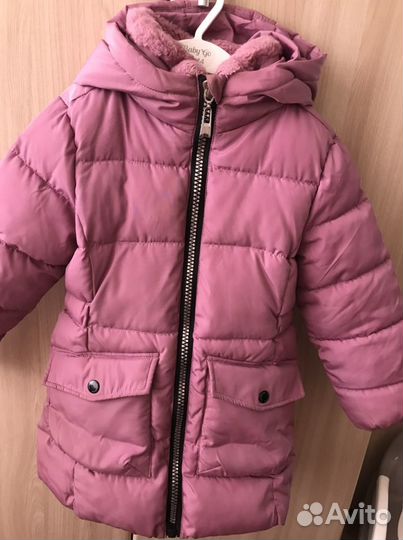Детская куртка демисезонная для девочки 104размер
