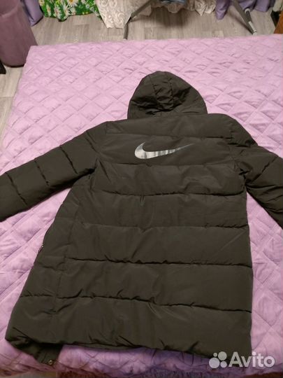 Пуховик зимний мужской удлиненный