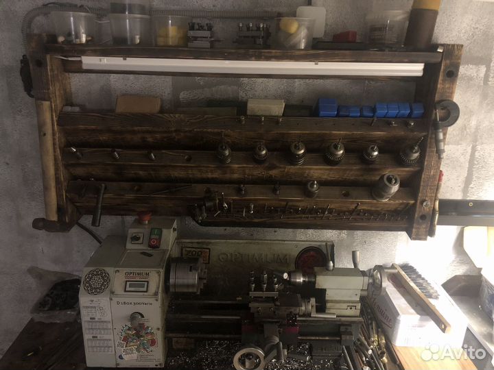 Токарный станок настольный Optimum D 180-300 vario