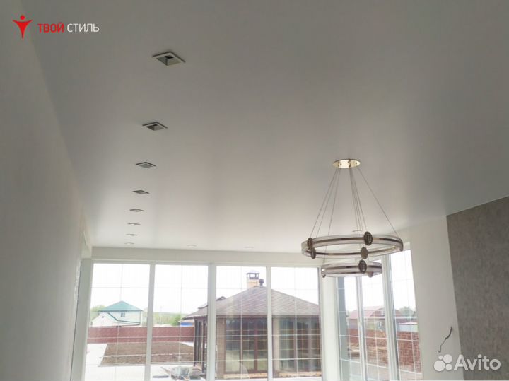 Натяжные потолки под ключ