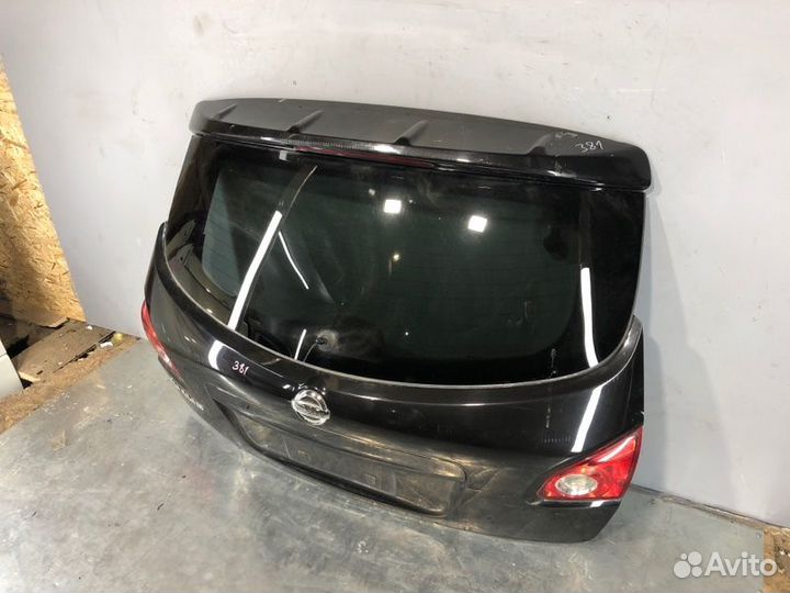 Крышка багажника ниссан кашкай J10