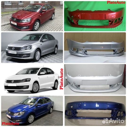 Бампер передний Volkswagen Polo 5 2010+ 8E 40