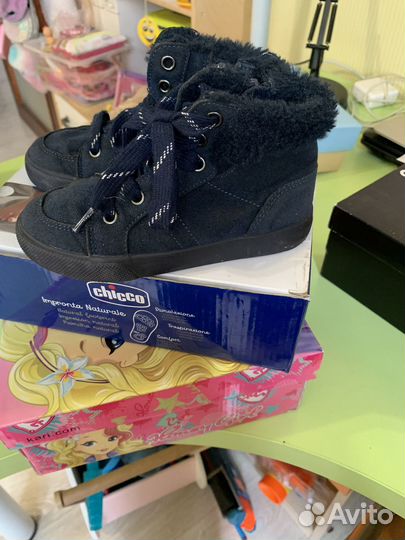 Кеды для девочки 26 chicco