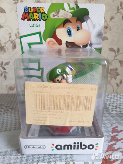 Amiibo Луиджи (Серия Super Mario) новый