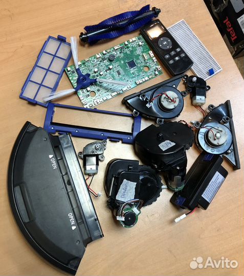 Робот пылесос tefal 20 по запчастям