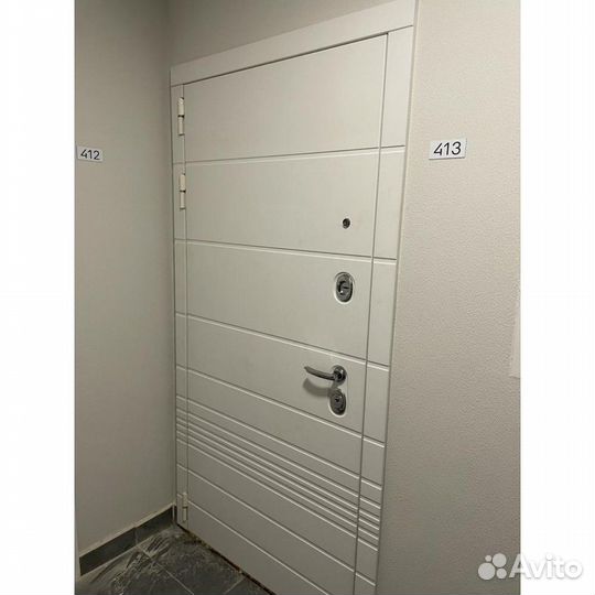 Дверь входная металлическая Форте с зеркалом