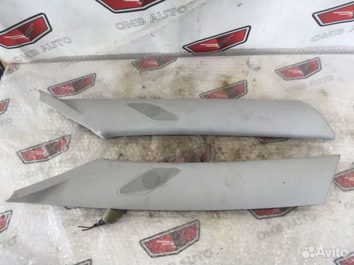 Обшивки передних стоек Шкода Фабия 2