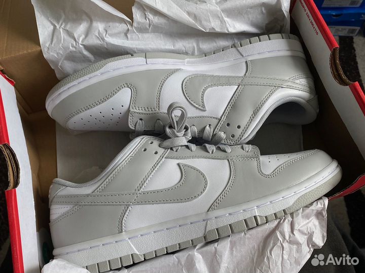 Nike dunk low Grey Fog 8,5 us оригинал