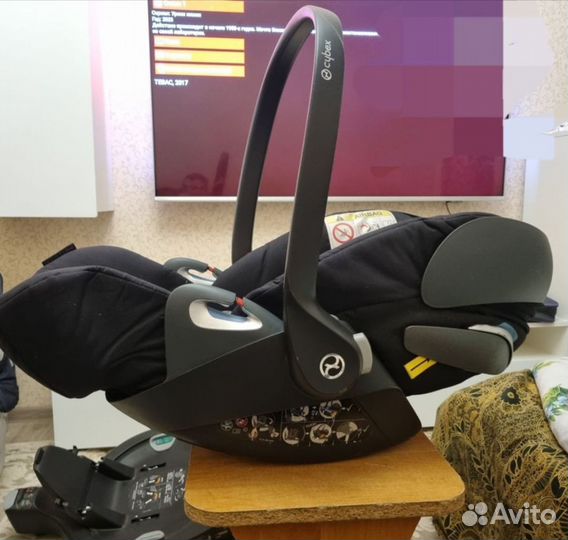 Автолюлька cybex cloud z i size с базой