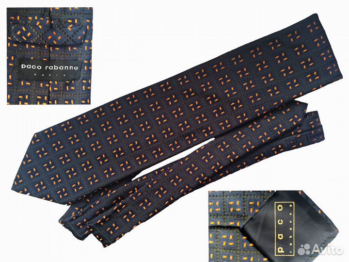 Шелковые галстуки винтажные