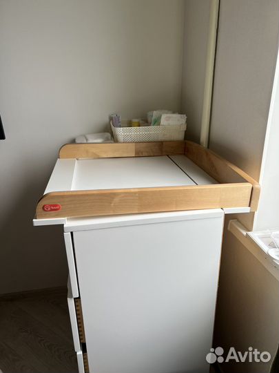 Пеленальная доска на комод