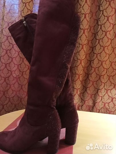 Зимние сапоги, размер 38