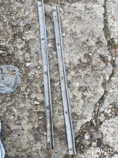 Накладки на пороги заз