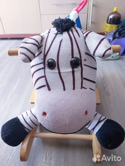 Игрушка качалка Зебра