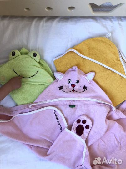 Махровые полотенца для младенцев