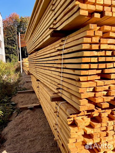 Брус обрезной 150х150х6000мм