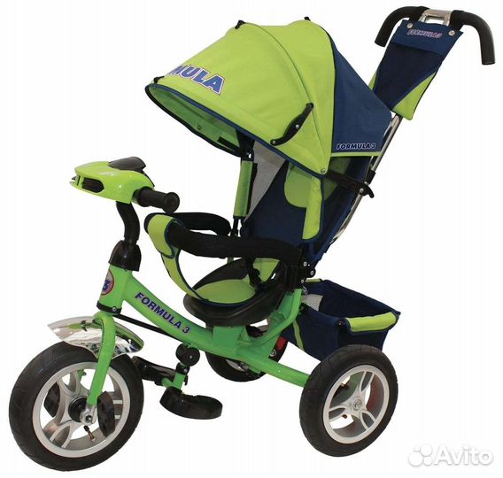 Трехколесный велосипед коляска