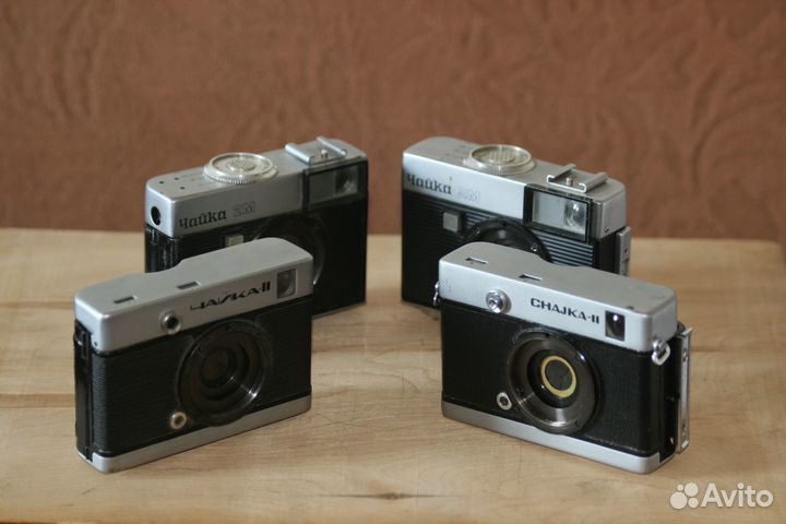 Фотоаппараты Чайка. Малоформатные плёночники СССР