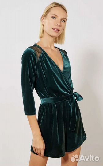 Комбинезон из бархата kiabi р-р 44