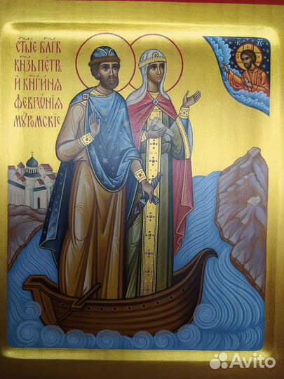 Икона рукописная