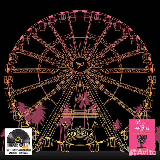 Виниловая пластинка Pixies - Live From Coachella 2