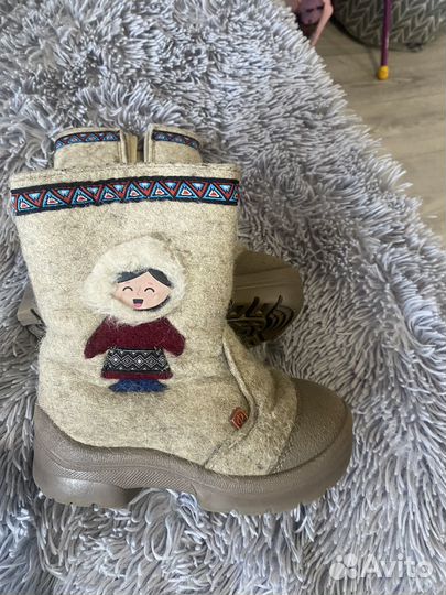 Валенки на девочку 28