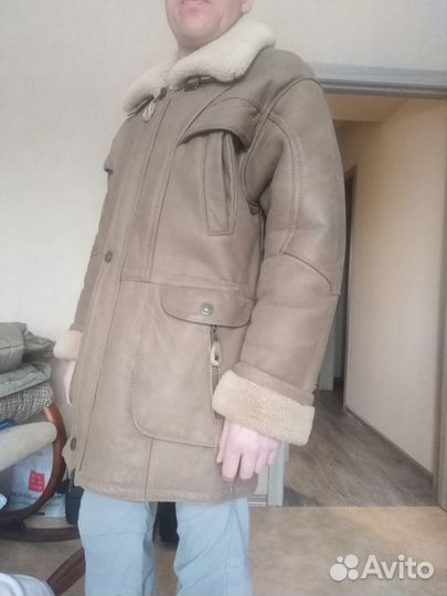 Продам мужскую дублёнку 48-50 р