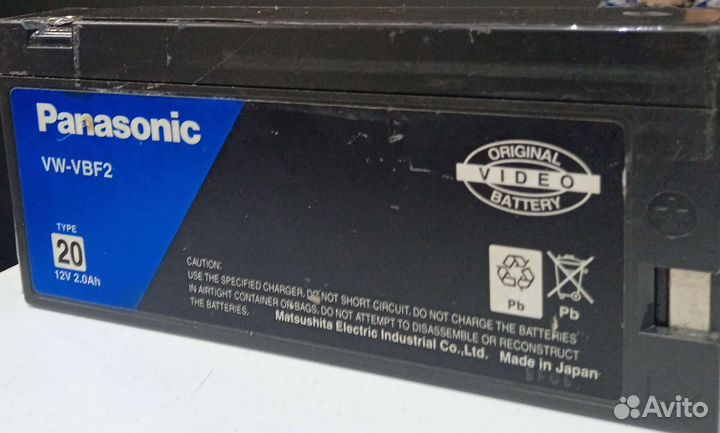 Аккумулятор для видеокамер Panasonic M