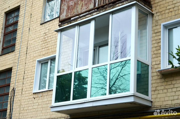 Остекление раздвижноеОстекление раздвижное с расши