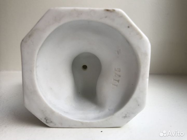 Бюст Пётр I фарфор бисквит