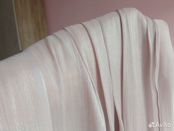 Шарф-шейла из органзы с завязками