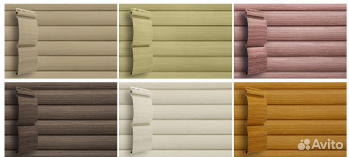 Сайдинг блок хаус