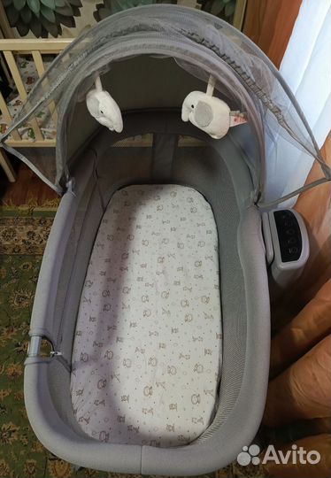 Кроватка с электро качанием