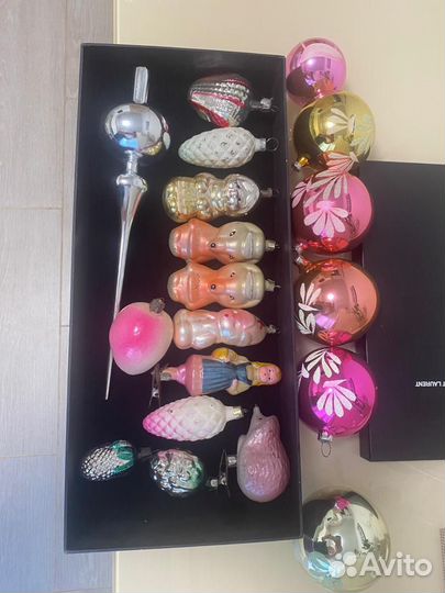 Елочные игрушки СССР