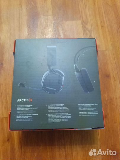 Проводные наушники SteelSeries Arctis 3